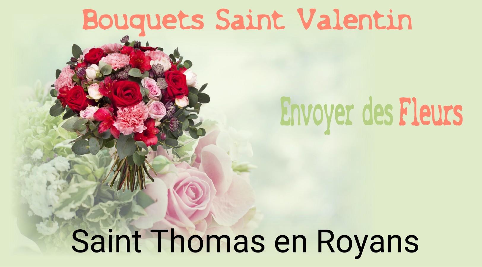 Roses de Saint-Valentin livrées à Saint-Thomas-en-Royans